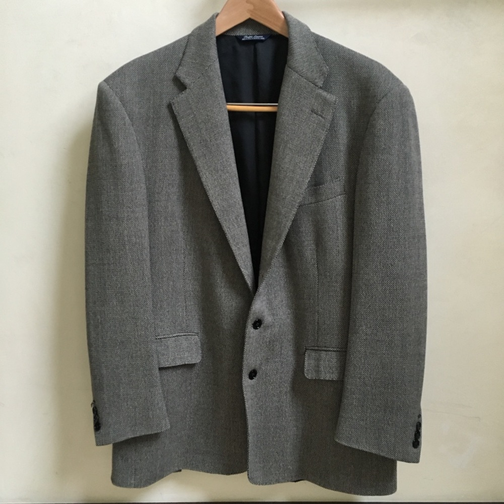Ralph Lauren 42 Reg "Grey" Wool Sport Coat